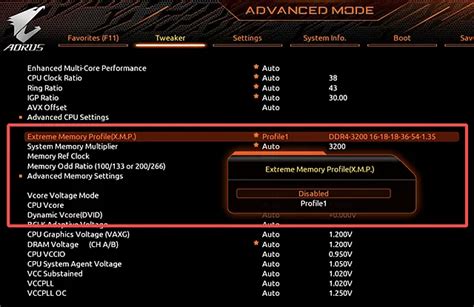 Активация поддержки DDR3 в BIOS