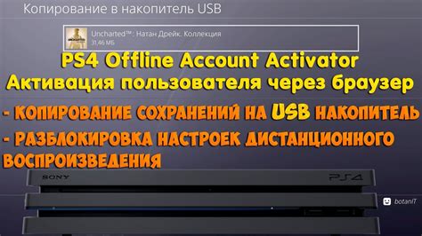 Активация PSN на PS4