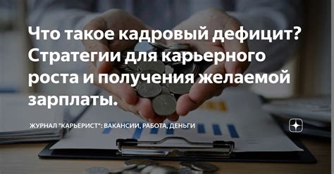 Актуализация желаемой зарплаты