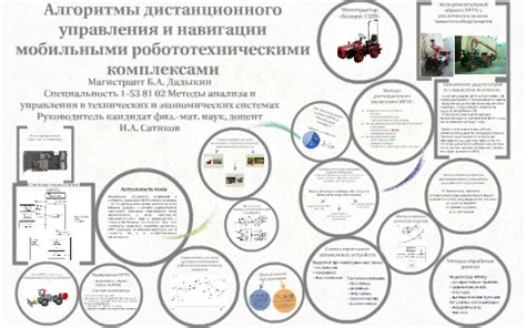 Алгоритмы навигации и управления