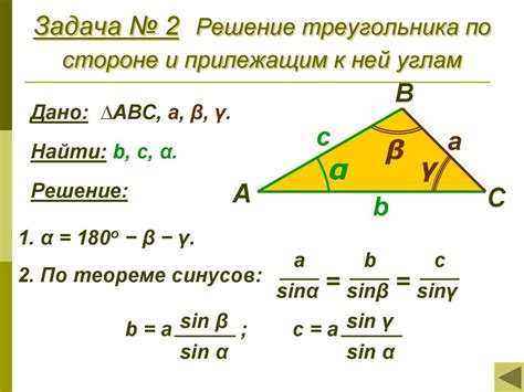 Алгоритм расчета косинусов