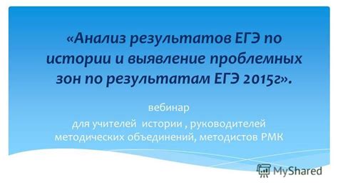 Анализ результатов и устранение проблемных зон