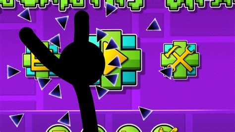 Анимация и звуки в игре Geometry Dash