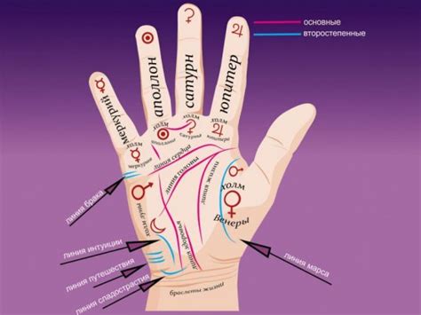 Астрологический прогноз на основе линий на руке