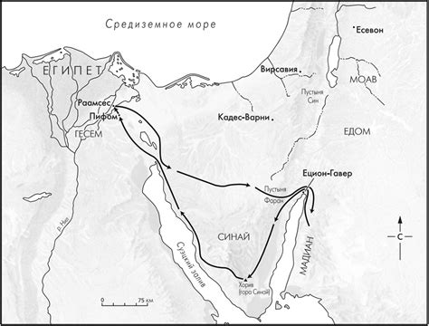 Бегство Моисея в пустыню