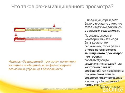 Безопасность и защита файлов