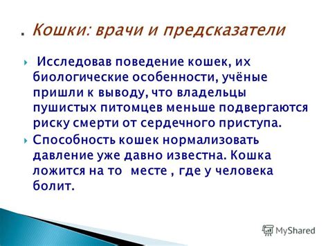 Биологические особенности собак и кошек, влияющие на их поведение