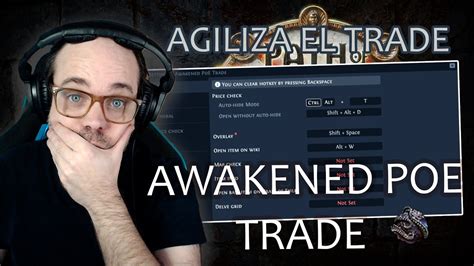 Быстрая и эффективная установка Awakened Poe Trade