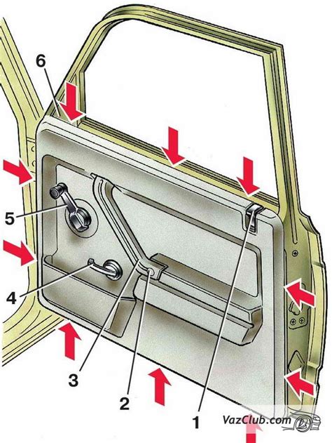 ВАЗ 2107: установка двери с комфортом и надежностью