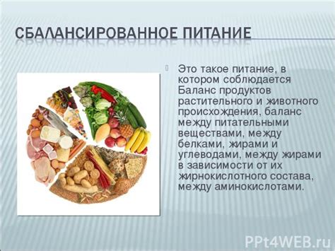 Важность правильного баланса между углеводами и другими питательными веществами