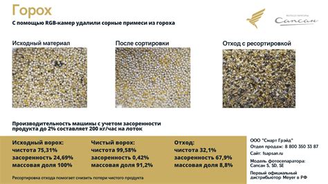 Важность применения инновационных технологий в очистке гороха