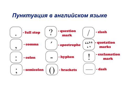 Важность пунктуации в предложении