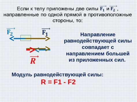 Важность равнодействующей силы