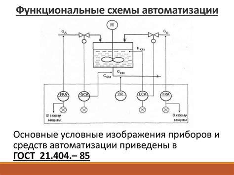 Важные аспекты функциональной схемы