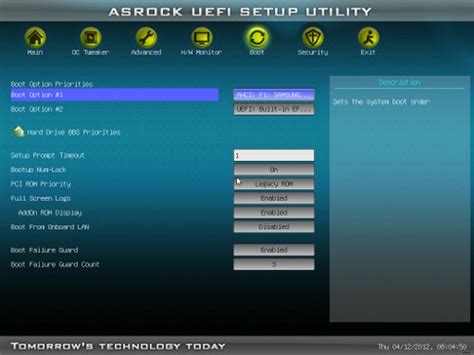 Важные моменты перед установкой UEFI BIOS