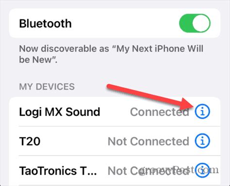 Важные моменты при изменении имени Bluetooth на iPhone