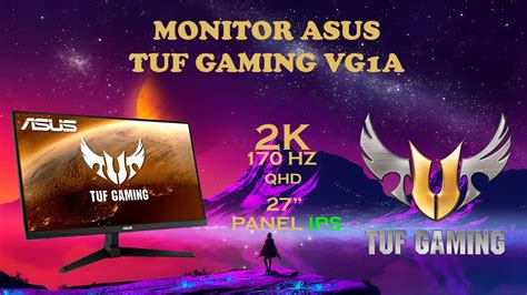 Важные советы при настройке монитора ASUS TUF Gaming VG1A