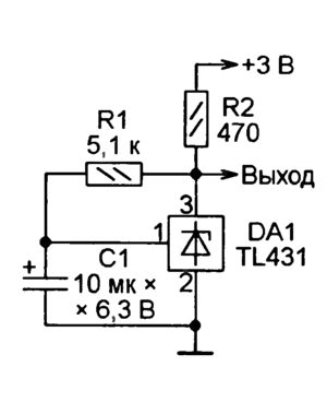 Важные элементы для увеличения гистерезиса TL431