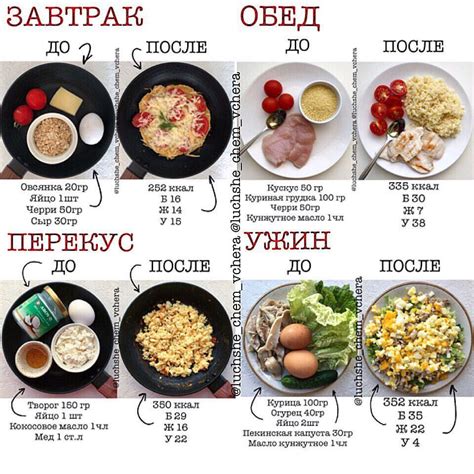 Варианты рецептов питания с креатином и газировкой