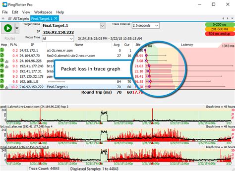 Вариант 2: Использование программы Ping Plotter