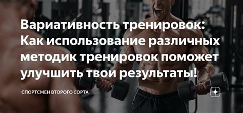 Вариативность и универсальность тренировок