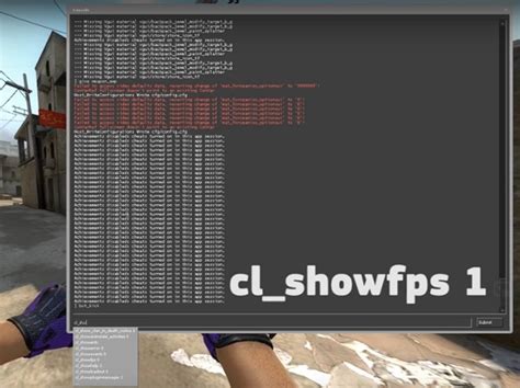 Ввод команды "cl_showfps 0"