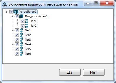 Видимость тегов только внутри своего круга контактов