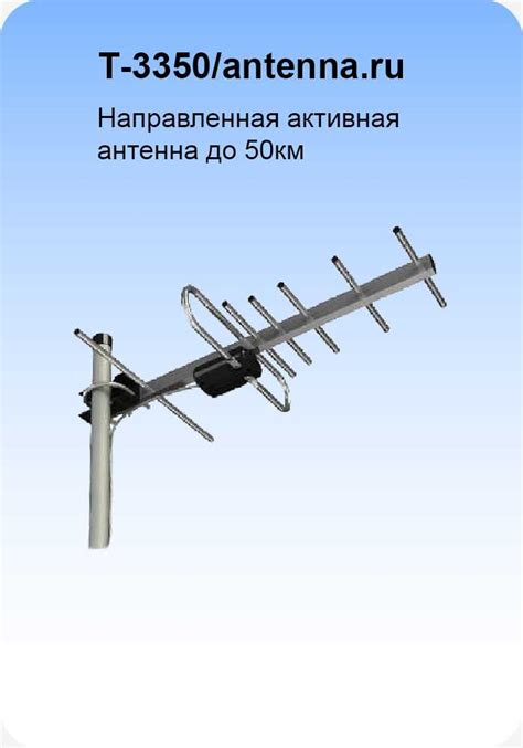 Виды антенн для карты телевизора