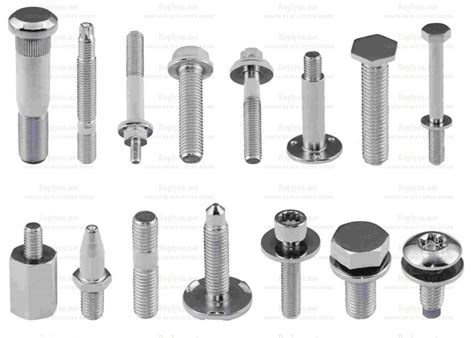Виды болтов для литья