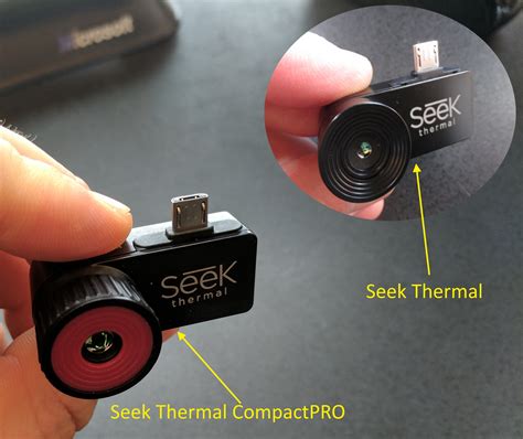 Включение и настройка Seek Thermal Compact