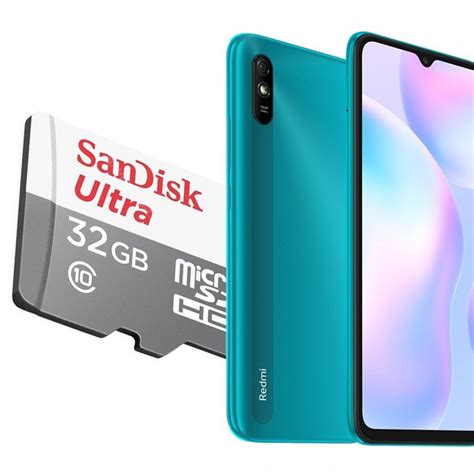 Включение и проверка карты памяти в Redmi 9A