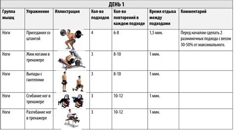 Включение силовых упражнений в тренировочный план