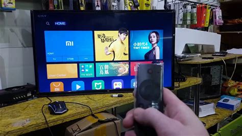 Включение телевизора Xiaomi MI TV