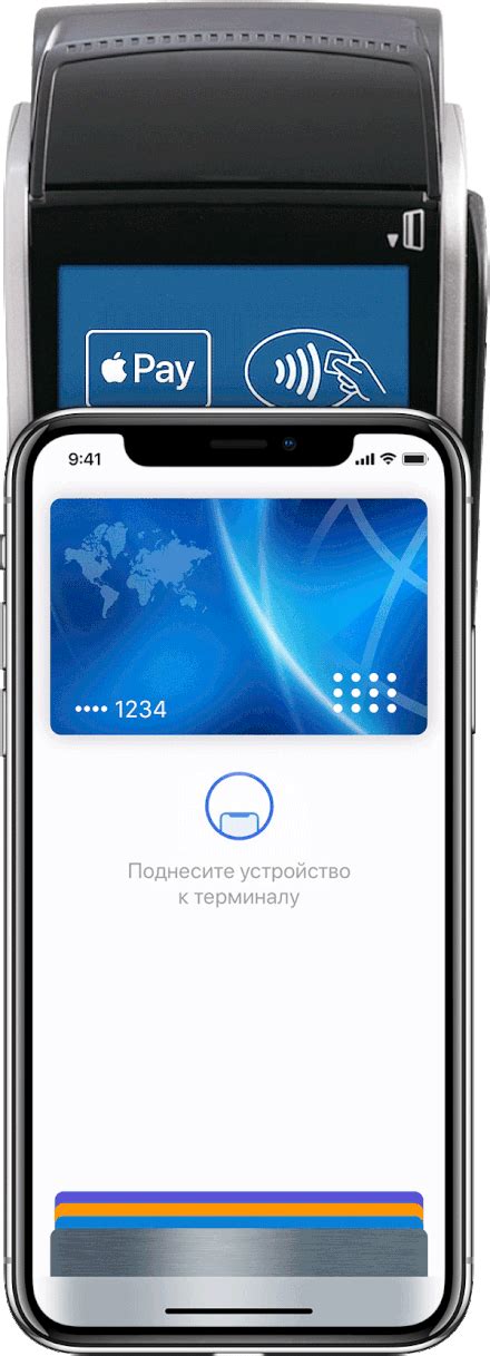 Включение функции Apple Pay