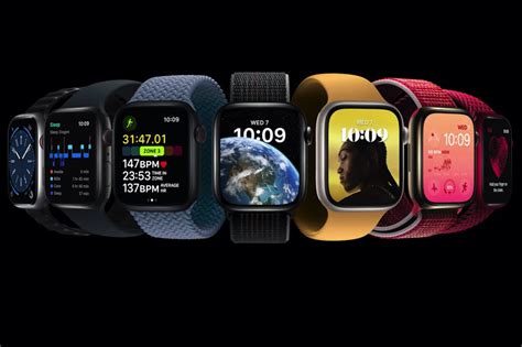 Включение Apple Watch 8 серии