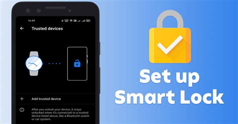 Включение Google Smart Lock на Android