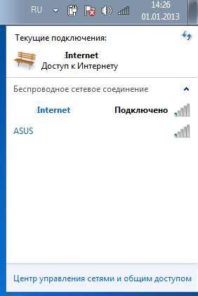 Включение Wi-Fi на ноутбуке через операционную систему