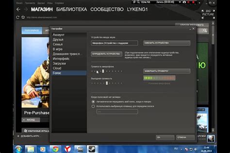 Включите использование микрофона в Steam