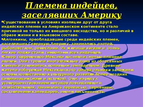 Влияние англосаксонской культуры и образа жизни на Северную Америку