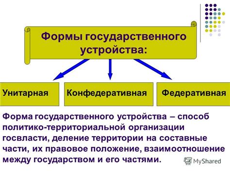 Влияние государственного устройства на общество