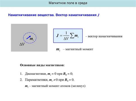 Влияние намагничивания на плёнку