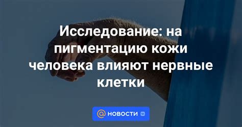 Влияние на пигментацию кожи