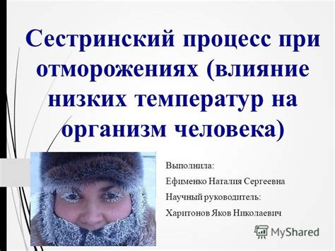 Влияние низких температур на работу ноутбука