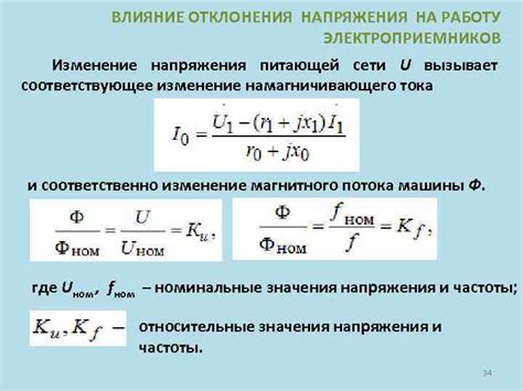 Влияние низкого напряжения на работу светильника