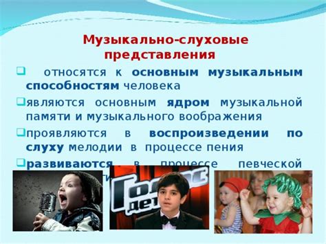 Влияние слуховых представлений