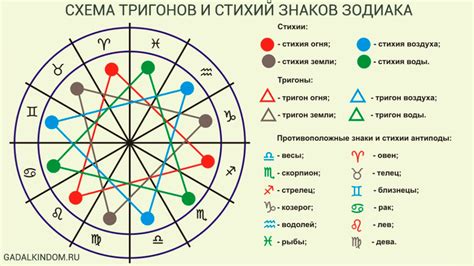 Влияние стихии года на знаки зодиака