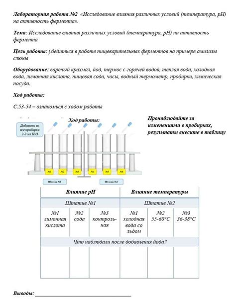 Влияние температуры и времени варки на образование пены