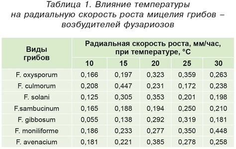 Влияние температуры на образование сахарной корочки