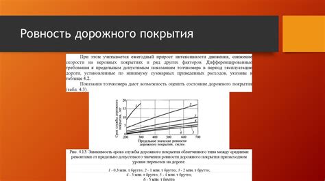 Влияние условий дорожного покрытия