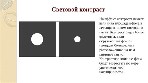 Влияние яркости и контраста на глаза